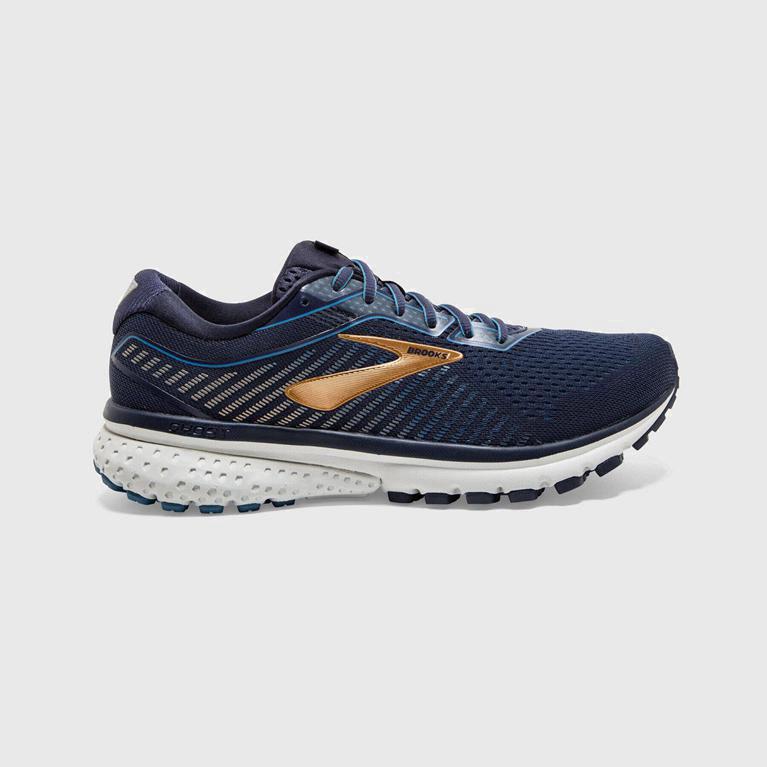 Brooks Ghost 12 Hardloopschoenen voor Heren Blauw (BMXFE-2096)